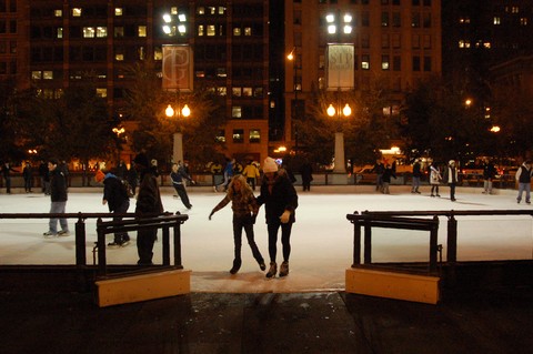 Patinoire-Chicago-Millenium-Park-Photo