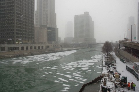 Neige-Michigan-Avenue-Chicago-Photo