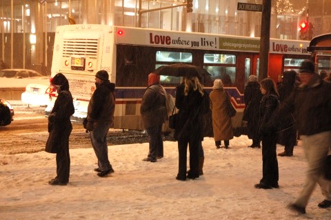 Neige-Michigan-Avenue-Chicago-Photo