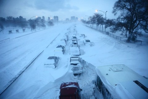 Neige-Chicago-blizzard-Photo